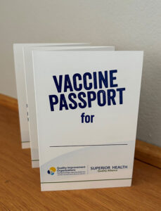photo of vaccine passport